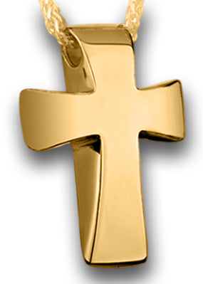 Croix traditionnelle en or