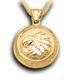 Gold Round Eagle