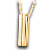 Gold Square Cylinder