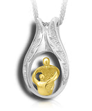 2 Tone Family Pendant 1A 1C