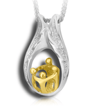 2 Tone Family Pendant 1A 3C