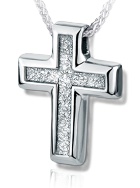 Small Sand Textured Cross