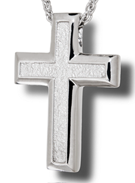 Grande croix texturée sable