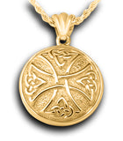 Round Celtic Cross