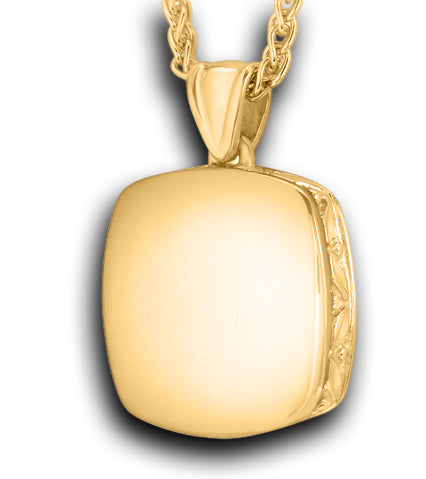 Gold High Polished Cushion