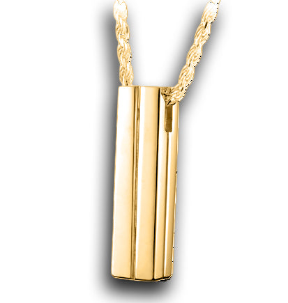 Gold Square Cylinder