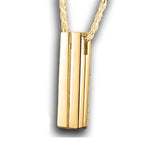 Gold Square Cylinder