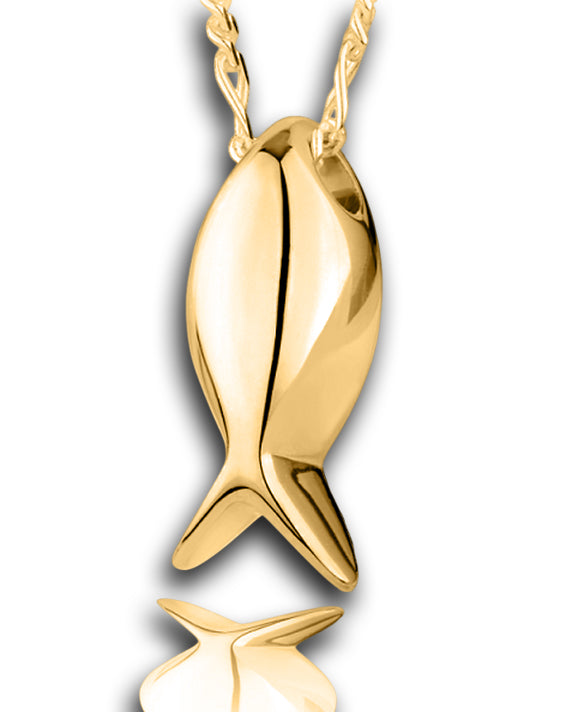 Gold Jesus Fish