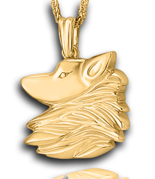 Loup solitaire d'or