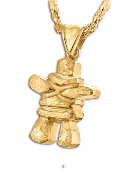 Gold Inukshuk