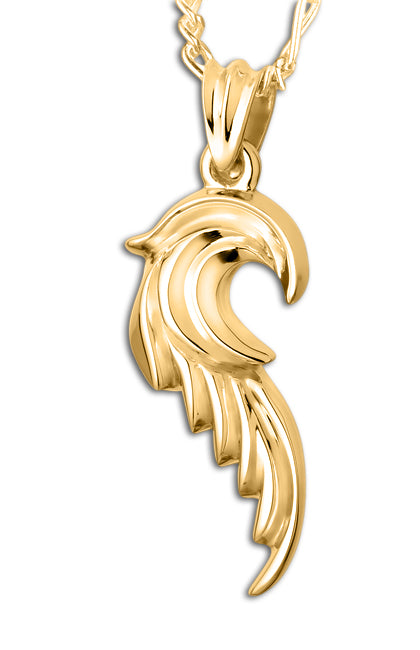 Gold Angel Wing