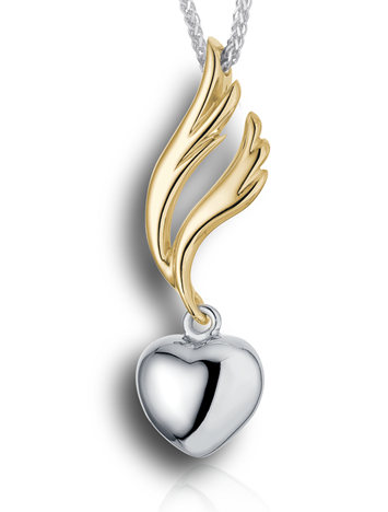 Aile d'ange avec cœur 